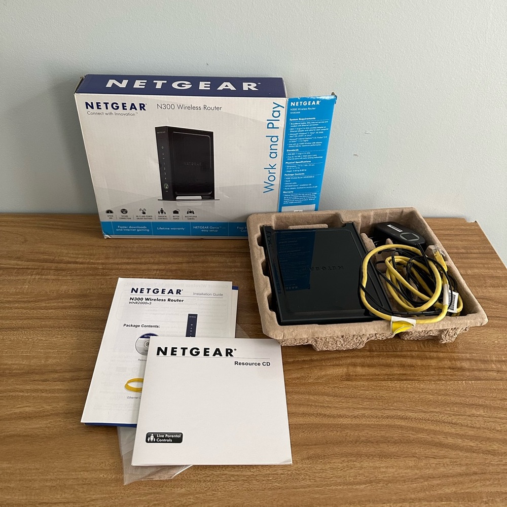 NETGEAR N300 WIRELESS ROUTER